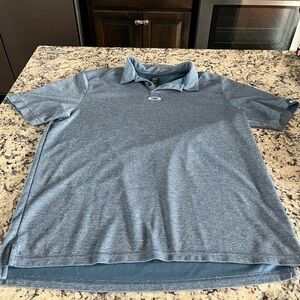 Oakley Heathered Blue Polo Shirt